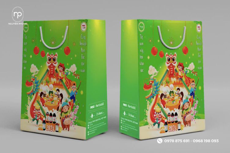 Mẫu túi giấy đựng quà tết 5